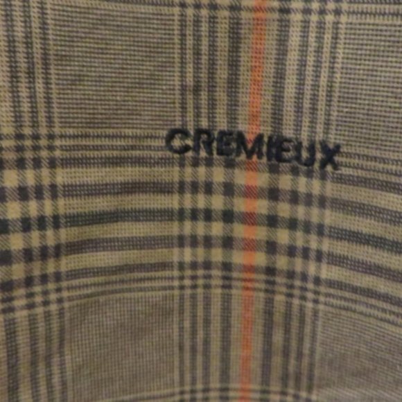 Brown Flannel Look Long Sleeve Shirt - Daniel Cremieux Collection - Medium - Picture 4 of 9